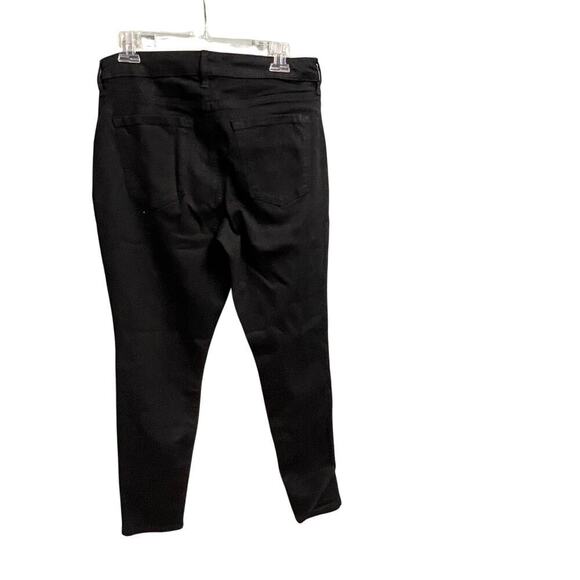 The Limited Mid Rise Skinny Black Jeans Size 14 NEW Classic Casual Stretch - Picture 2 of 6